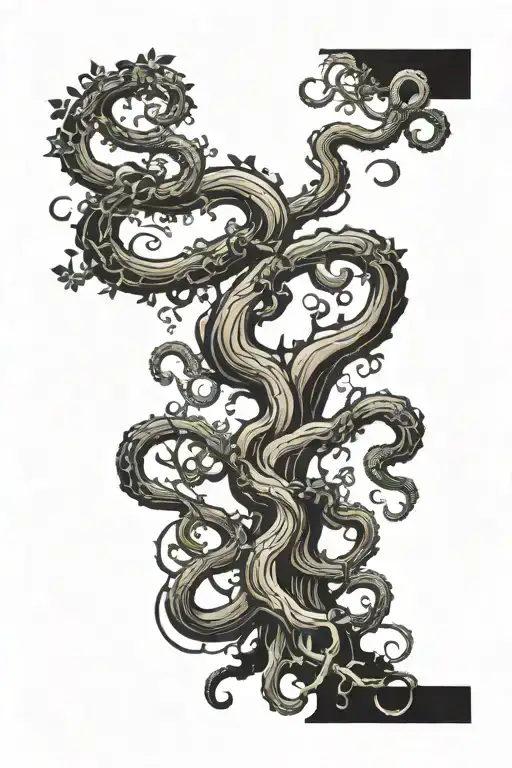 A Tree With Tentacles Instead Of Branches That Strangles Itself