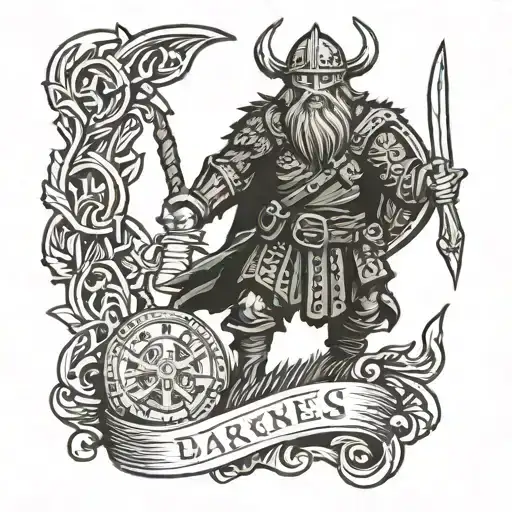 Darkness Viking Time Bears Military Order