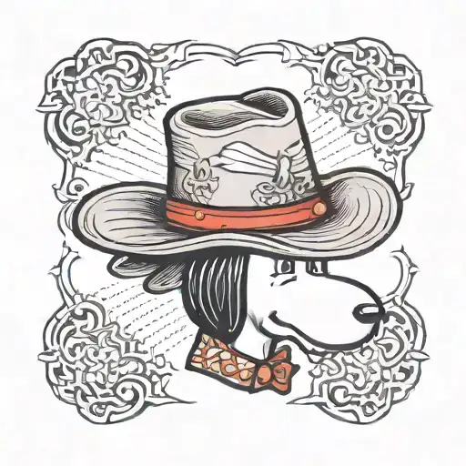 Snoopy Cowboy Hat