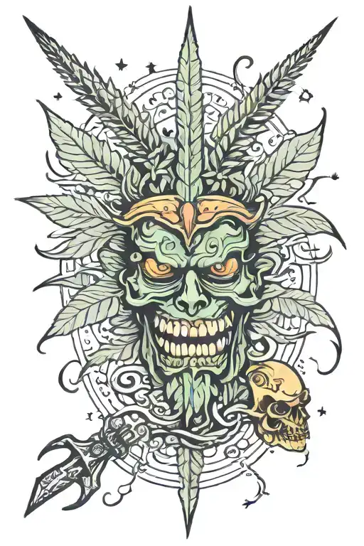 Cannabis Demon Weapon