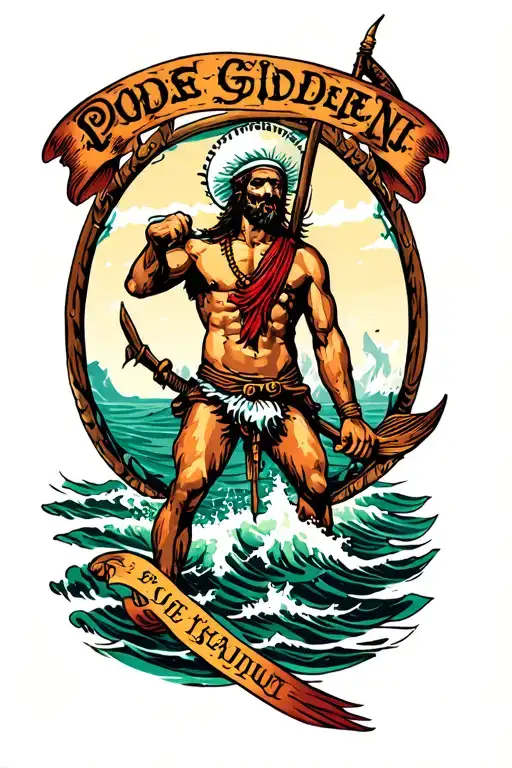 Posiden Guarding The Ocean