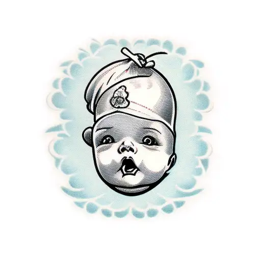 New Born Baby Footfrints With Name