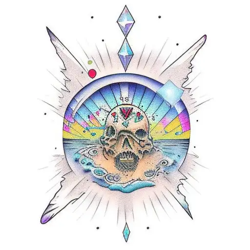 I Turned Around And The Water Was Closing Around Me Crystals