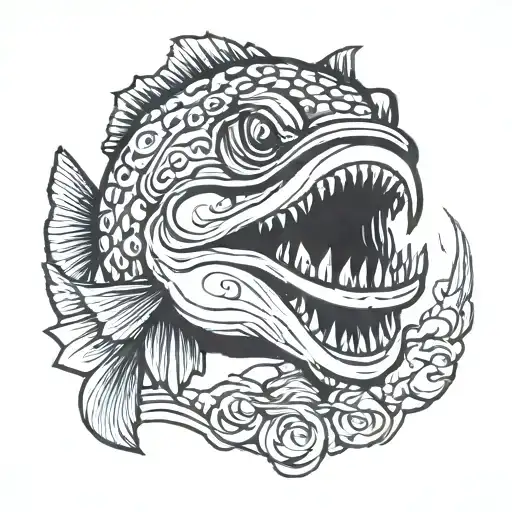 Northern Pike Face Evil