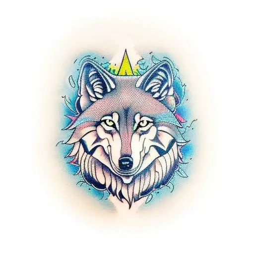 Trippy Wolf