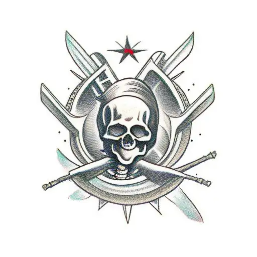 Belarussian Pohonia But With Skeleton On The Horse