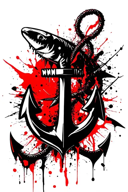 Anchor And Sharks
