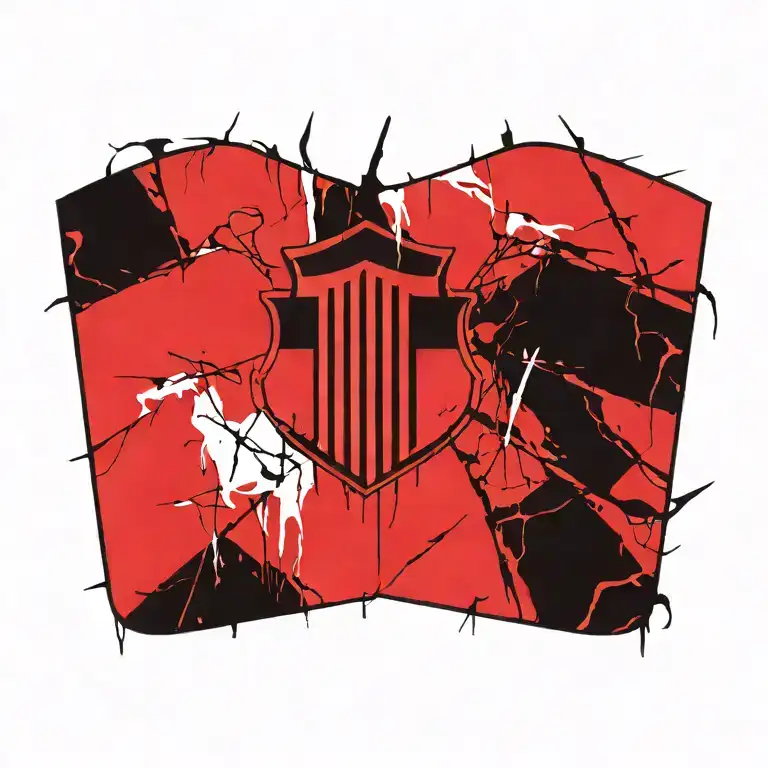 Harley Davidson Bar And Shield Templar Cross