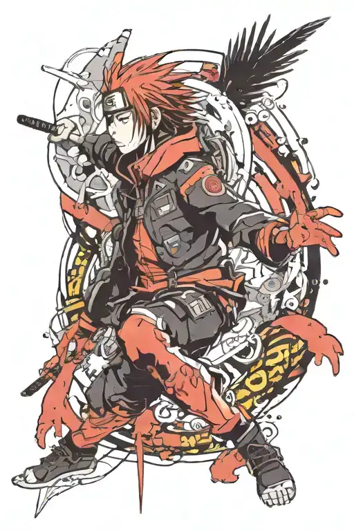 Nagato From Naruto Shippudin