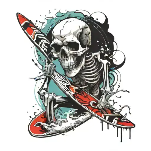 Skeleton Surfer