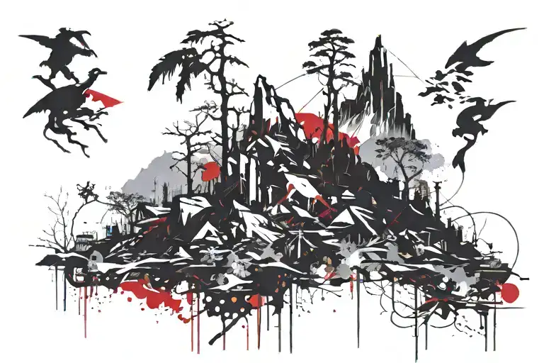 Mount Diablo Silhouette