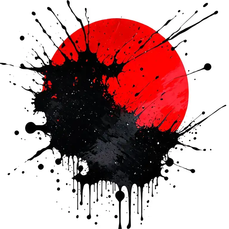 A Sun Melting Into Rain