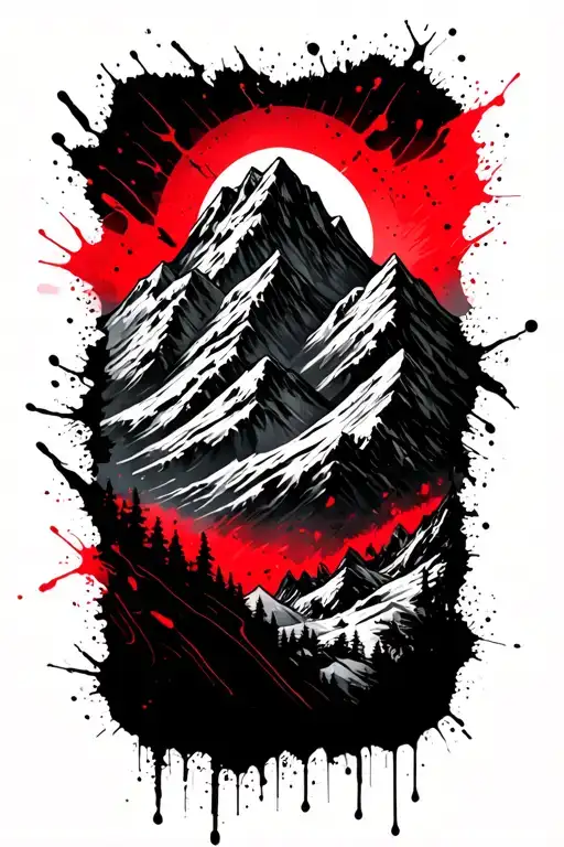 Mountain Range Inspired