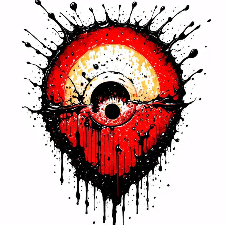 The Sun Flowing Into Water That Drops Off Into Rain Drops