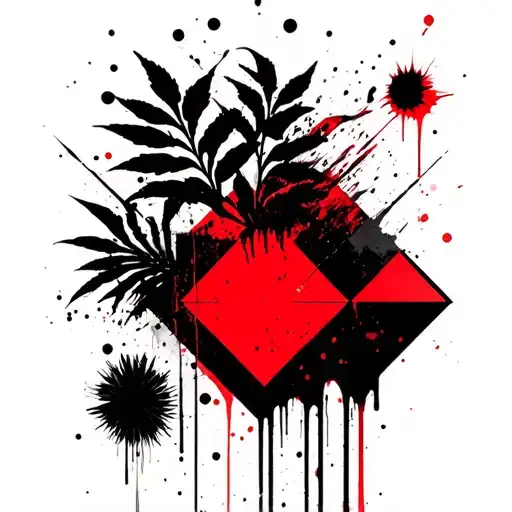 Plants Abstract Geometric