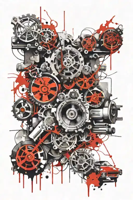 Mechanics Watercolor