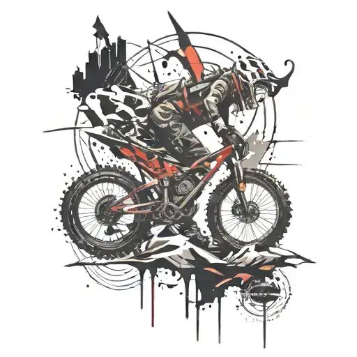 Downhill Mountain Biking Scene