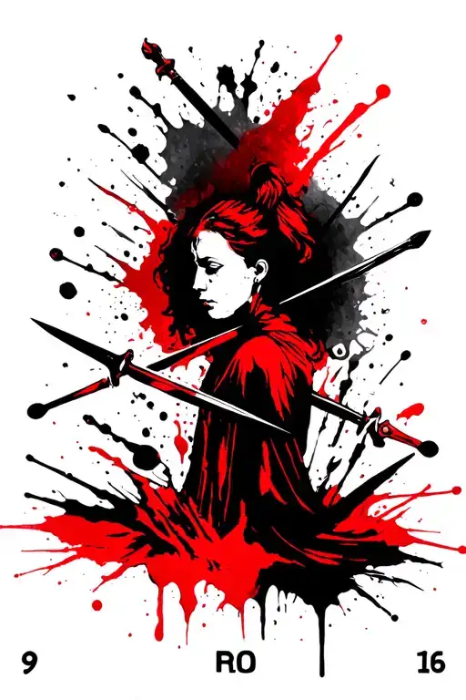 9 Of Swords Tarot Card