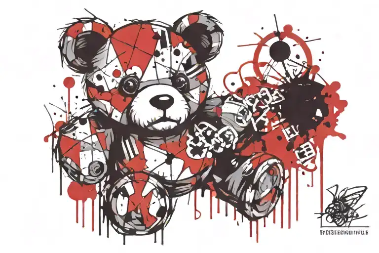 Teddy Bear With Hoddy