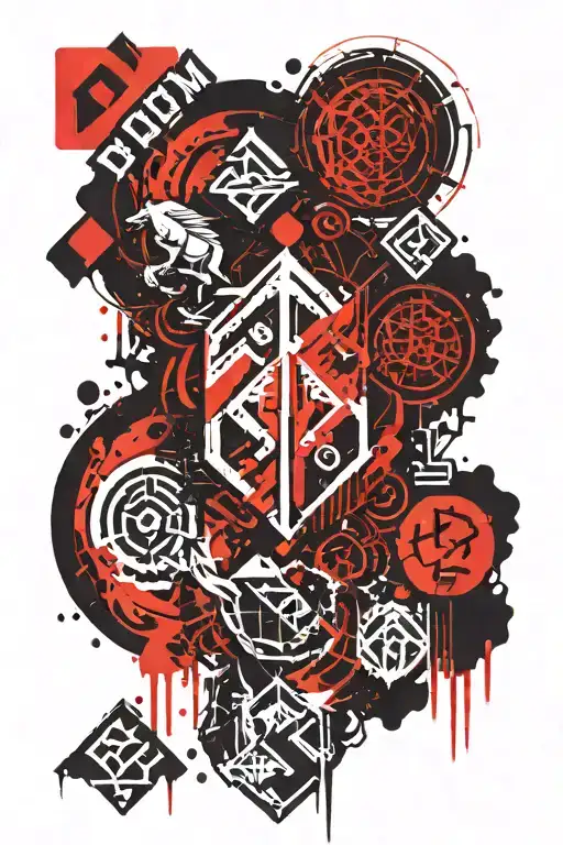 Doom Symbol Norse Runes