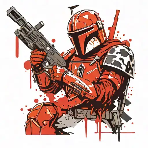 Mandalorian As A Roman Soldier