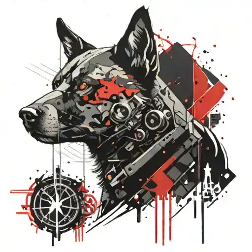 Cyberpunk Siba Inu