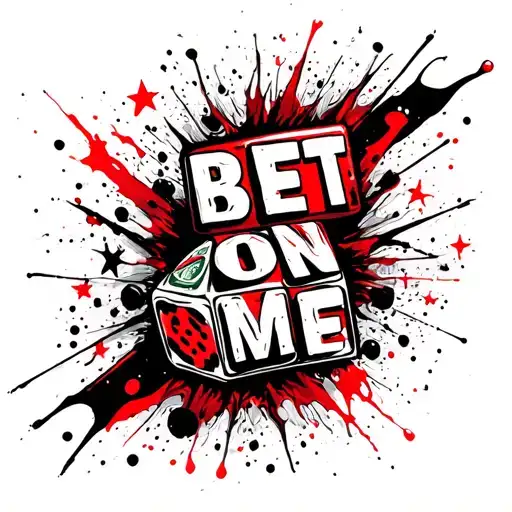 Bet On Me With Money Dice Ufo And Stars