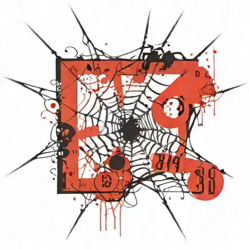 A Spider Web That Has These Numbers 81194 In It I Want To See All The Number Individually