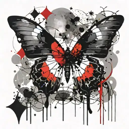 Butterfly And Moon Month