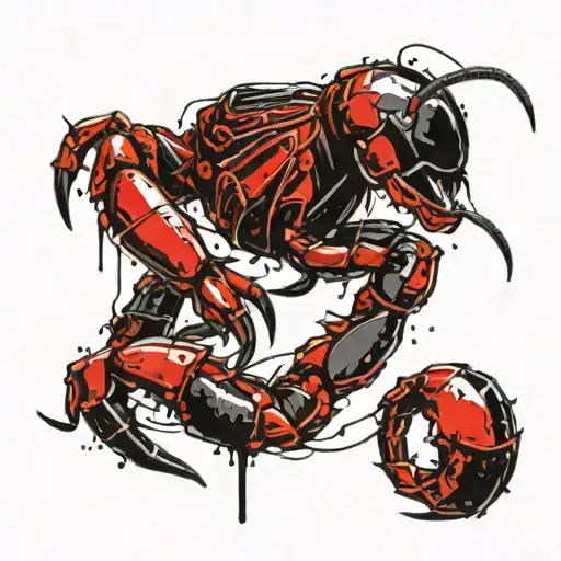 Scorpion With Two Stingers