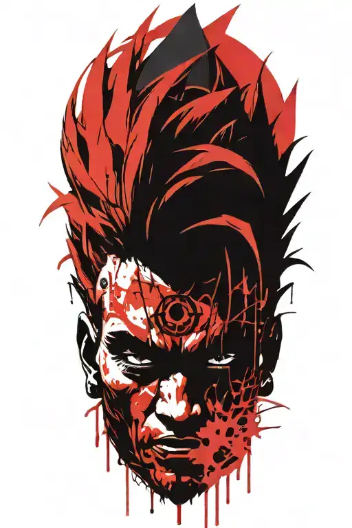 Super Saiyan With Indian Headress