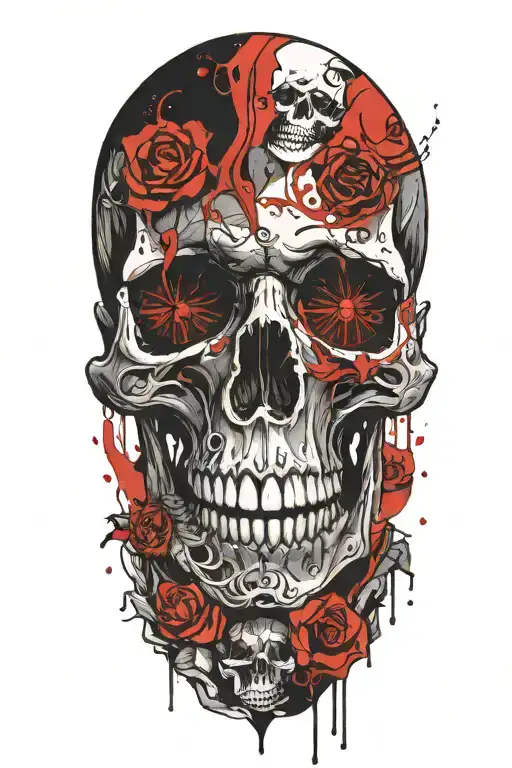 Momento Mori Tattoo Design