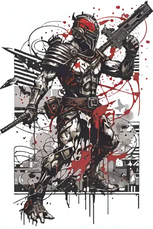 Warrior Overcoming His Mind Stand Firm