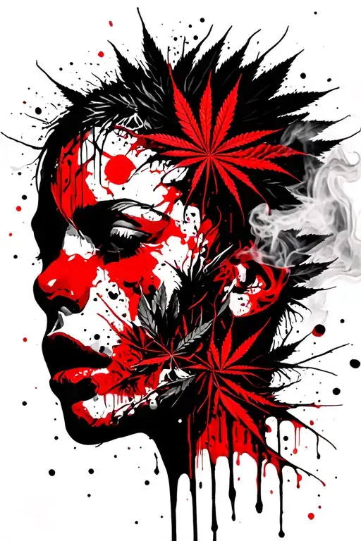 Tree Smoking Marijuanna