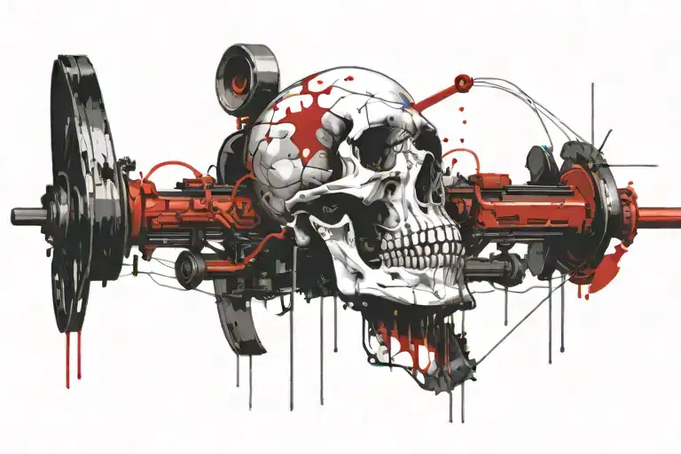 The Skull Artillery Piece