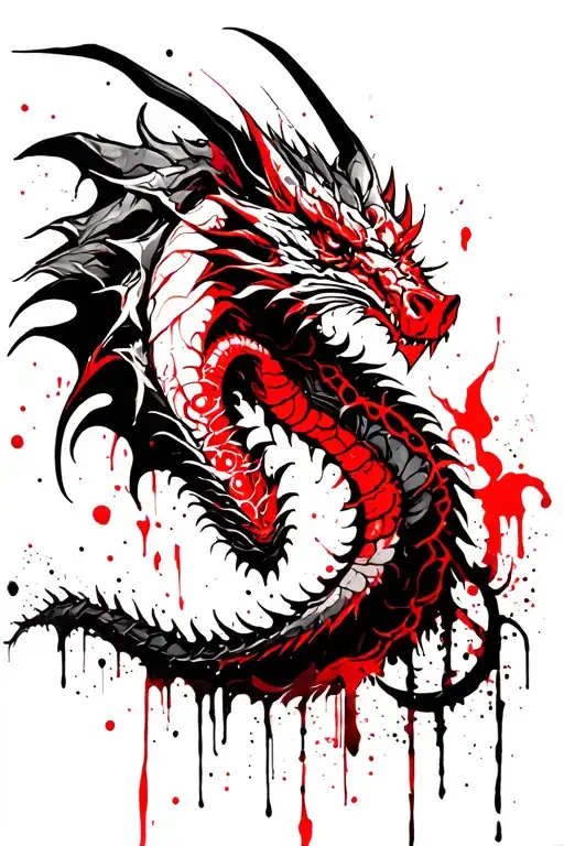 Viking Dragon Tribal