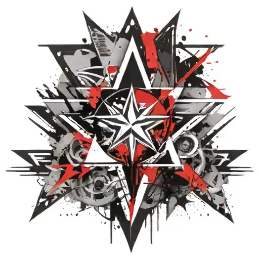 Polaris Star And Air Force Logo