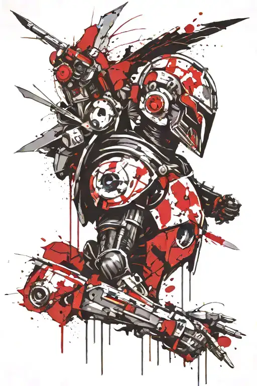 Neo Mechanical Spartan Warrior