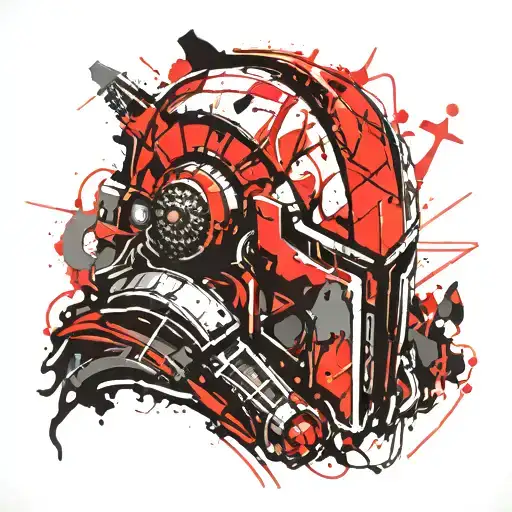Neo Mechanical Spartan Helmet