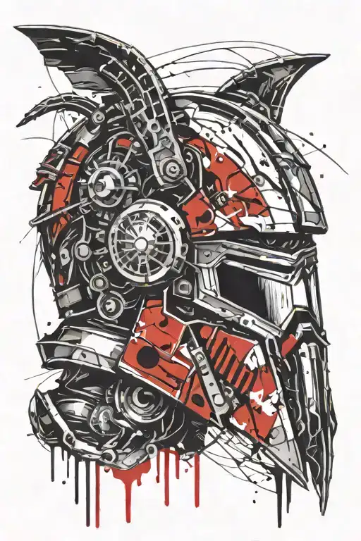 Neo Mechanical Spartan Helmet