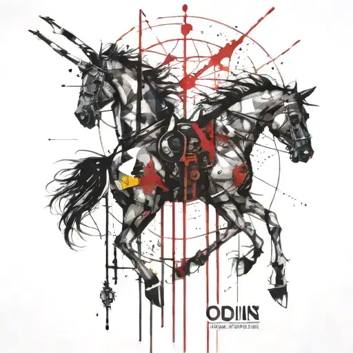 Eight Legged Odin's Horse