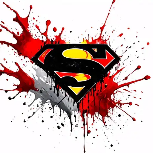 Superman Scar Burned Logo Into Skin