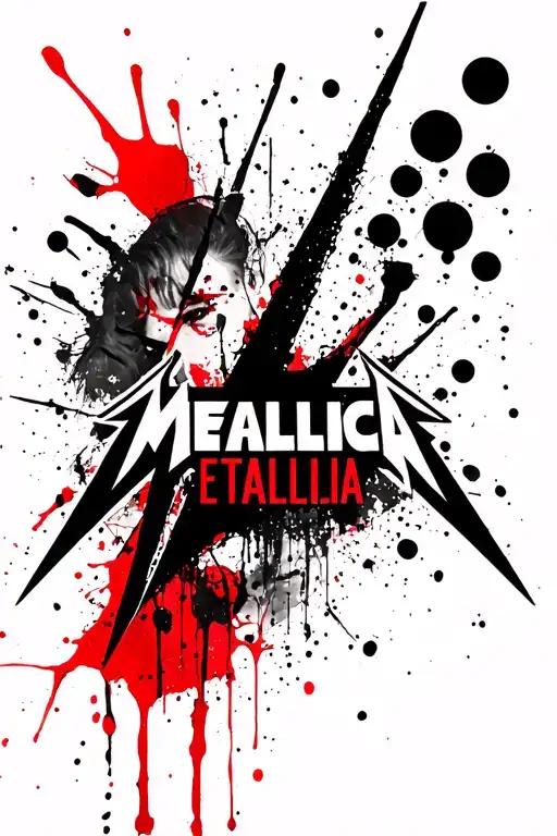 Milana Name Metallica Symbol