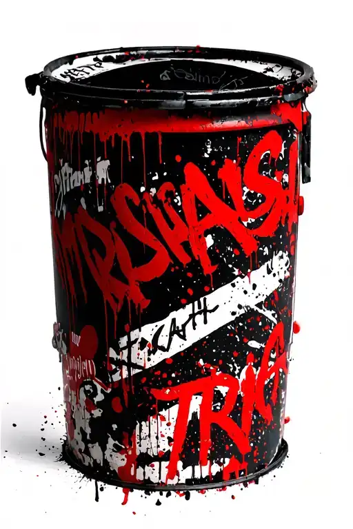 Scratchy Slumerican Red Font