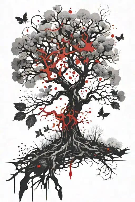 Dieing Yggdrasil Tree