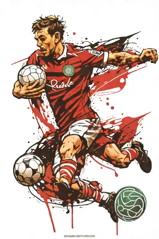 Celtic Footballl Club Through Skin