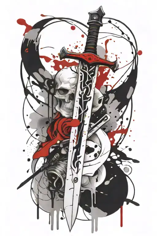 Sword Wrapped In Blood