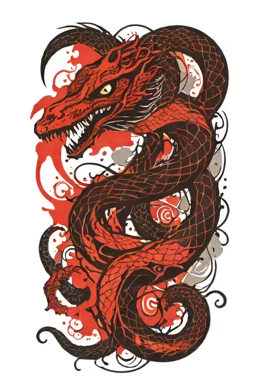 Norse World Serpent Going