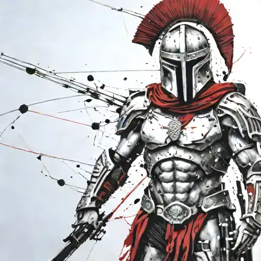 Spartan In Full Armor