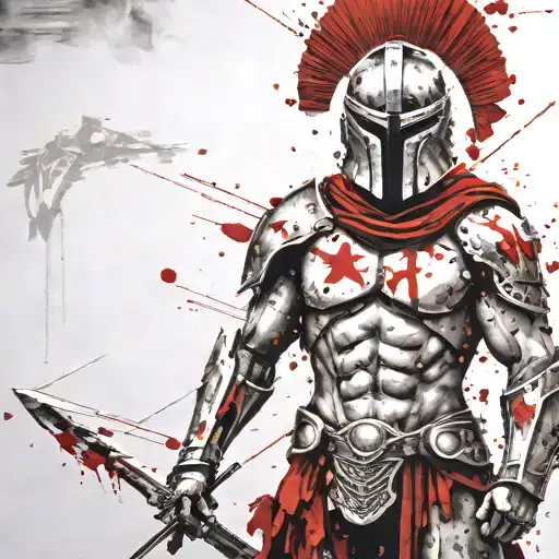 Spartan In Full Armor